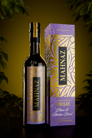 Plum & Italian Basil Balsamic Vinegar
